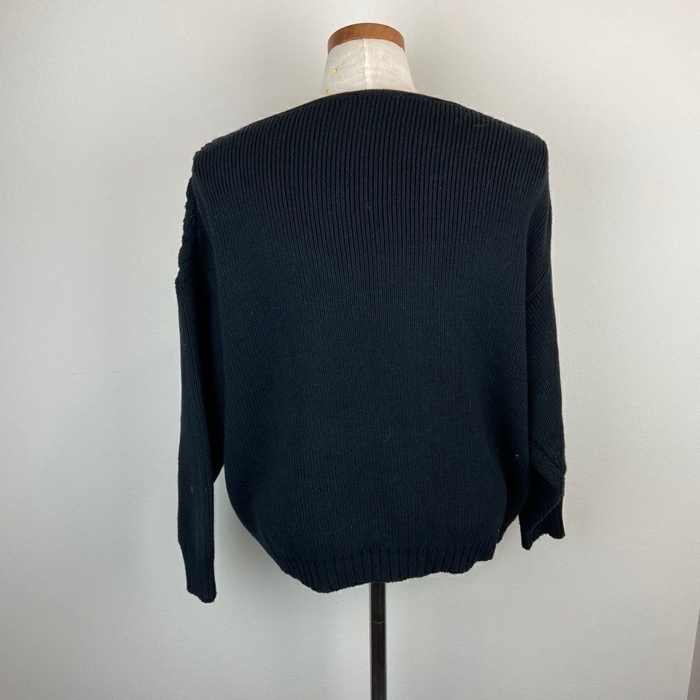 Point Sur Boxy Pointelle Sweater - Picture 4 of 7